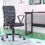 Style Ergonomic Chair In Black Colour By Fern India