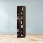 Adamihs Rotatable Book Shelf In Columbia Walnut Finish By Sach