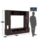 Aciwron TV Unit In Wenge Finish By Fern India
