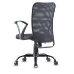 Style Ergonomic Chair In Black Colour By Fern India
