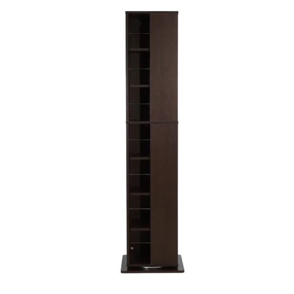 Adamihs Rotatable Book Shelf In Columbia Walnut Finish By Sach