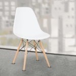 Semae Replica Iconic Chair in White Colour by Fern India
