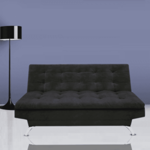 Nilahsim 3 Seater Sofa Cum Bed in Dark Grey Colour by FernInida.com