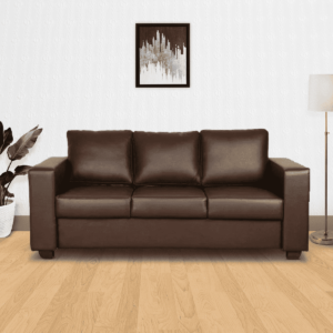 Otas 3 Seater Sofa in Texas Brown Colour by FernInida.com