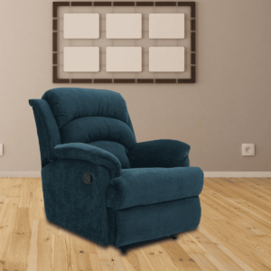 Airdnaxela 1 Seater Manual Recliner in Teal Colour by FernInida.com