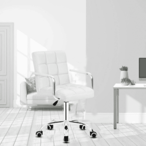 Norreip Ergonomic Chair In White Colour by Fern India