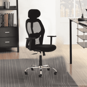 Levram Ergonomic Chair in Black Colour by Fern India