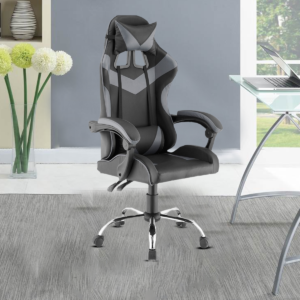 Gaming Ergonomic Chair in Grey & Black Colour by Fern India