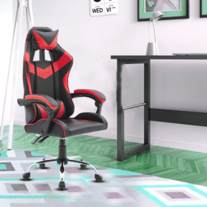 Gaming Ergonomic Chair in Red & Black Colour by Fern India