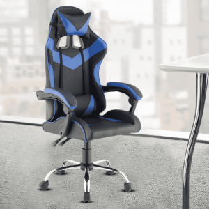 Gaming Ergonomic Chair in Blue & Black Colour by Fern India