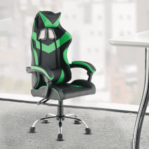 Gaming Ergonomic Chair in Green & Black Colour by Fern India