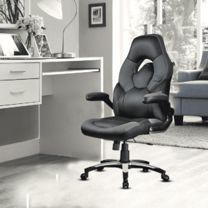 Elegant Designer Gaming Chair In Grey Colour by Fern India