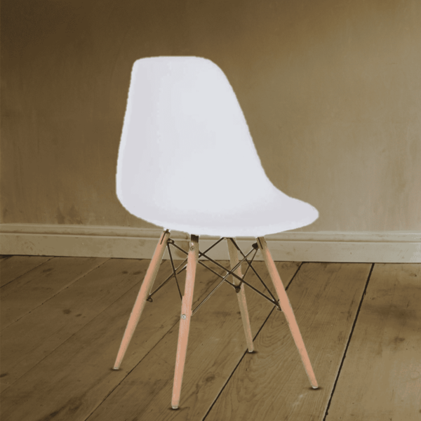 Semae Replica Iconic Chair in White Colour by Fern India
