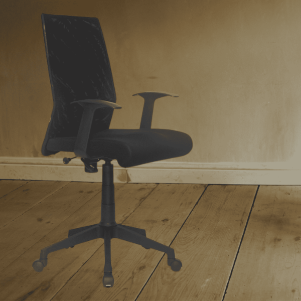 Semaht Ergonomic Chair in Black Colour By Fern India