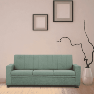 Trattuts 3 Seater Sofa in Green Colour By FernInida.com