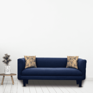 Ikin 3 Seater Sofa In Blue Colour By FernInida.com