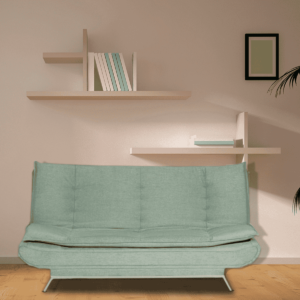 Ode Sofa Cum Bed in Green Colour by FernInida.com