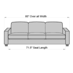 Oguh 3 Seater Sofa in Garnet Red Colour by FernInida.com