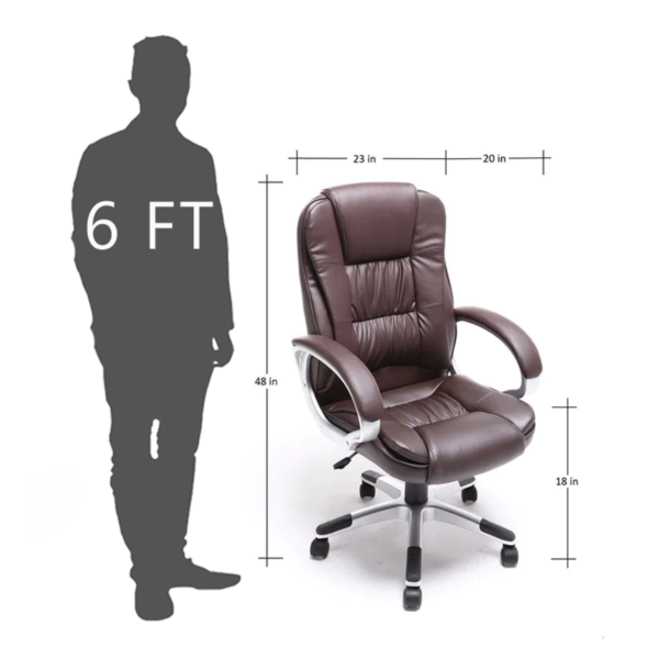 Smart Executive Chair in Brown Colour by Fern India