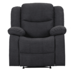 Ospat 1 Seater Manual Recliner in Dark Grey Colour by FernInida.com