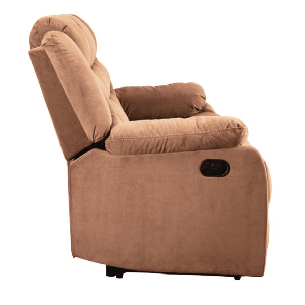 Oriac  1 Seater Recliner in Brown Colour by FernInida.com