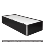 Omsok Single Bed with Storage in Black Colour by Fern India