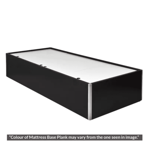 Omsok Single Bed with Storage in Black Colour by Fern India
