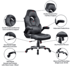 Elegant Designer Gaming Chair In Grey Colour by Fern India
