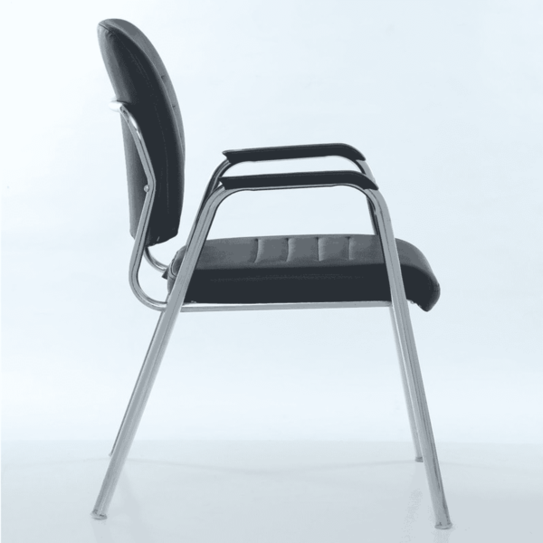 Enihs Guest Chair in Black Colour by Fern India