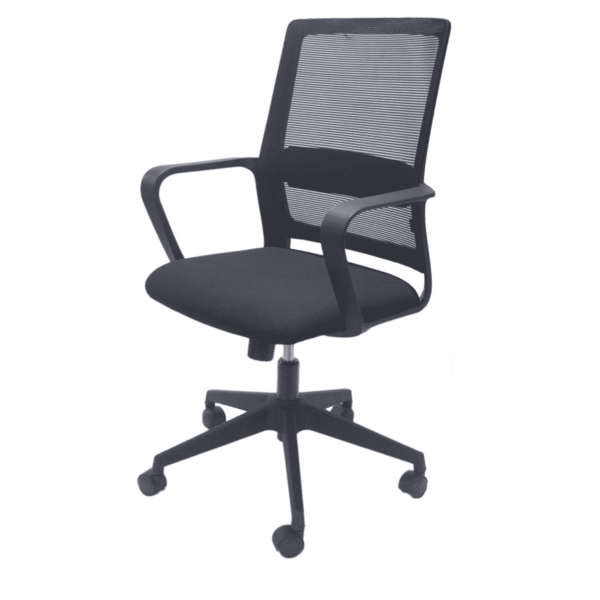 SOS Aeon Ergonomic Chair in Black Colour by Fern India