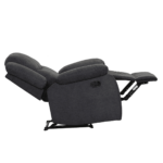 Ospat 1 Seater Manual Recliner in Dark Grey Colour by FernInida.com
