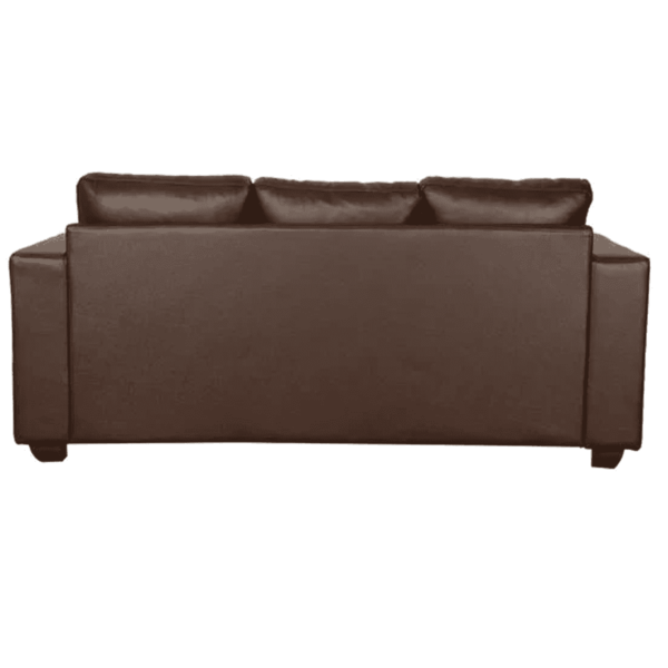 Otas 3 Seater Sofa in Texas Brown Colour by FernInida.com