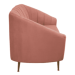 Eelyak 3 Seater Sofa In Blush Pink Colour by FernInida.com