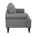 Aneres 3 Seater In Graphite Grey Colour by FernInida.com