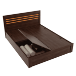 Omsok Monarch King Size Bed with Storage by Fern India