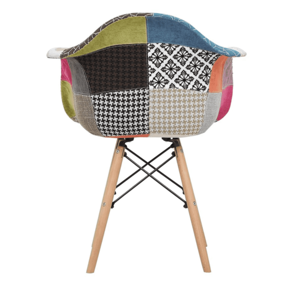 MultiColour Patch Iconic Chair by Fern India