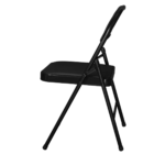 Folding Metal Chair in Black Colour by Fern India