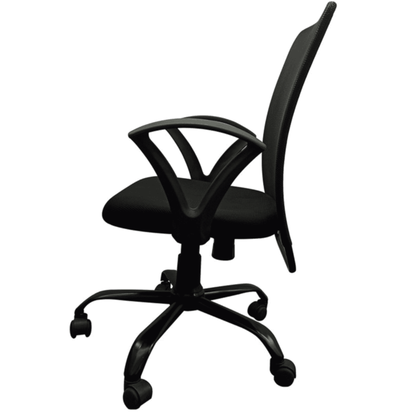 Amgis Ergonomic Medium Back Chair in Grey Colour by Fern India