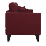 Oderfla 3 Seater Sofa in Garnet Red Colour by FernInida.com