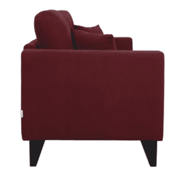 Oderfla 3 Seater Sofa in Garnet Red Colour by FernInida.com