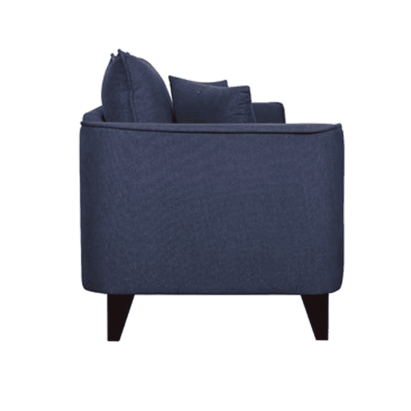Aral 3 Seater Sofa in Navy Blue Colour by FernInida.com