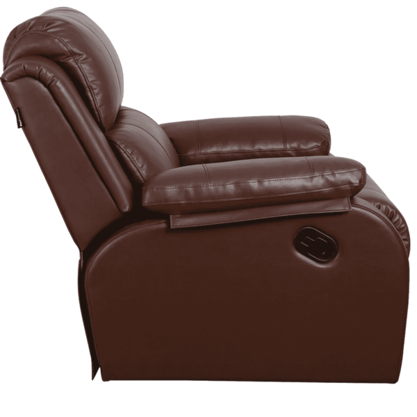 Reehc 1 Seater Recliner in Brown Colour by FernInida.com