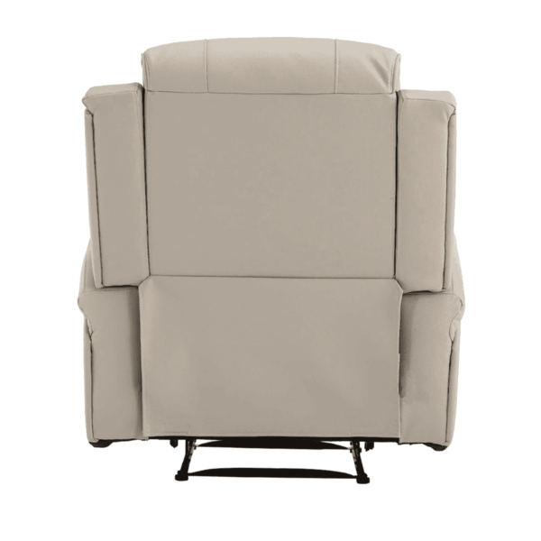 Nosemaj 1 Seater Recliner in Beige Colour by FernInida.com