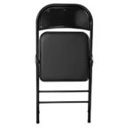 Folding Metal Chair in Black Colour by Fern India