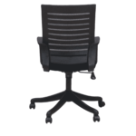 Tnagele Ergonomic Chair in Black Colour by Fern India