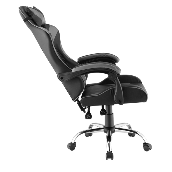 Gaming Ergonomic Chair in Grey & Black Colour by Fern India