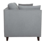 Adnarim 3 Seater Sofa in Charcol Grey Color By FernInida.com