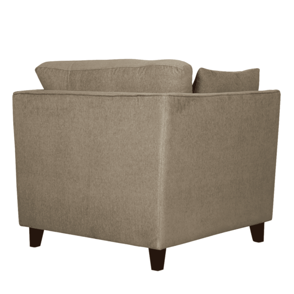 Adnarim 1 Seater Sofa in Brown Colour by FernInida.com