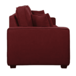 Oguh 3 Seater Sofa in Garnet Red Colour by FernInida.com
