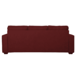 Oguh 3 Seater Sofa in Garnet Red Colour by FernInida.com